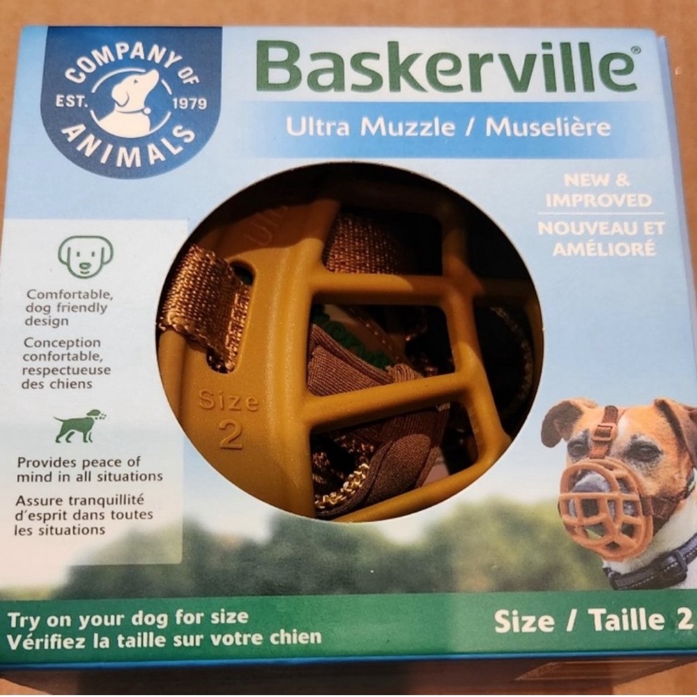 Dog Muzzle - Baskerville - Size 2